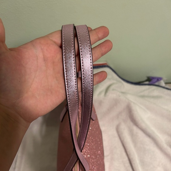 Kate Spade Pink Glitter Tote - Picture 3 of 9